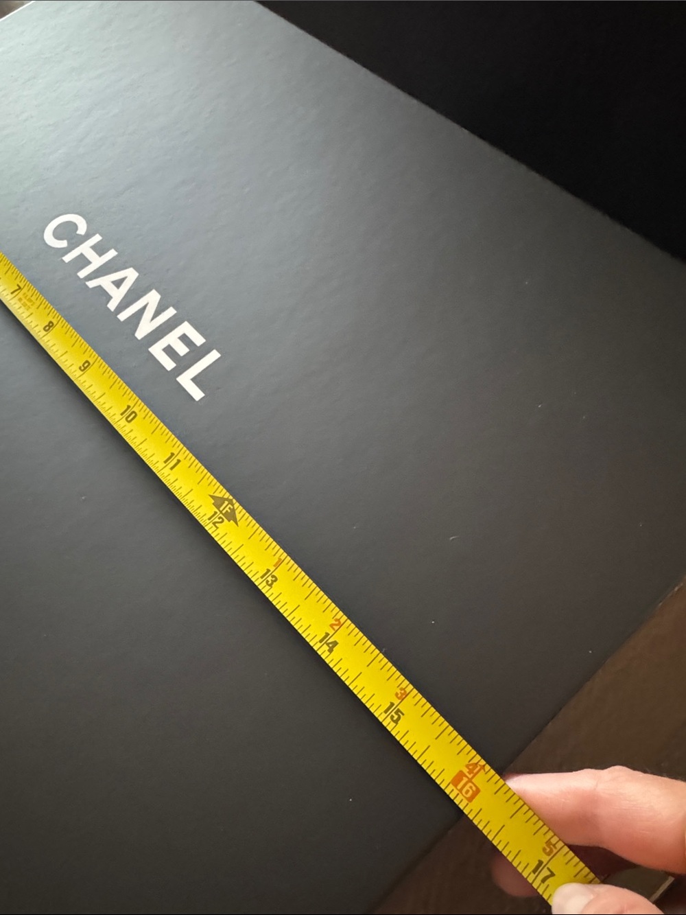 Large CHANEL Black and White Box & Bag Set with 2 Camellia+ receipt holder - Picture 9 of 13